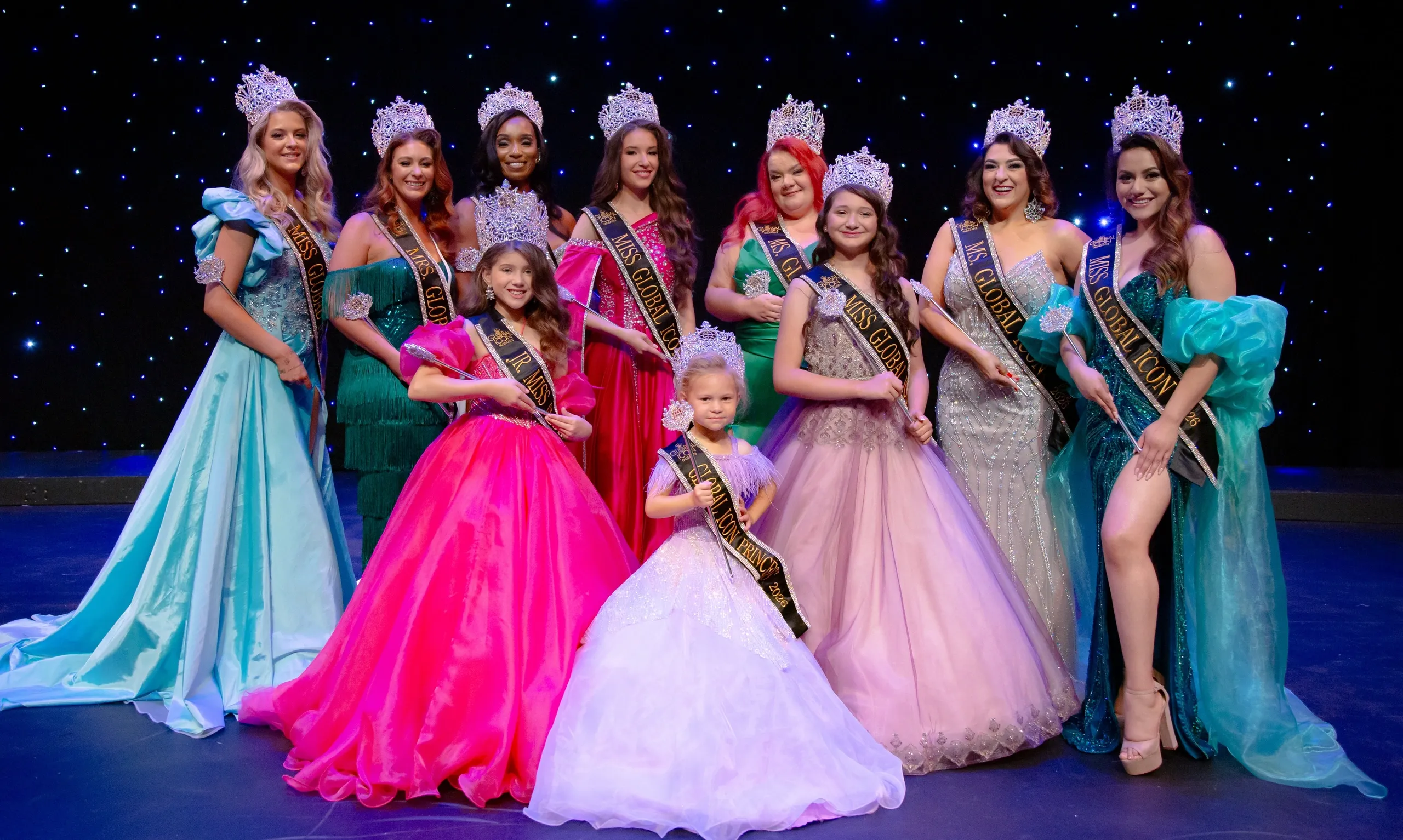 Miss 2026 Global Icon Pageant – Las Vegas tribute show poster