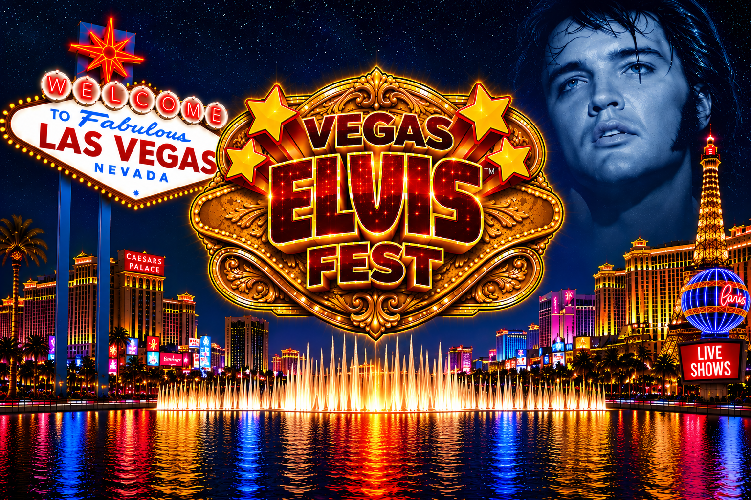 Ultimate Elvis™ Tribute Artist Contest Radio Round – Vegas Elvis™ Fest 2027 Las Vegas tickets